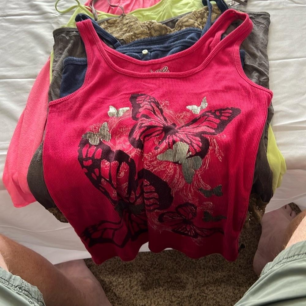 5 Tank Top and Camisole Maurice’s,American Eagle,Joe boxer